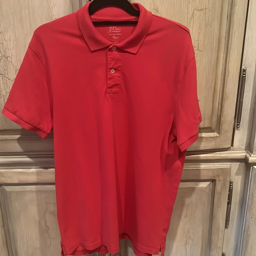 J. Crew Men’s Polo Shirts, Large, Set/2